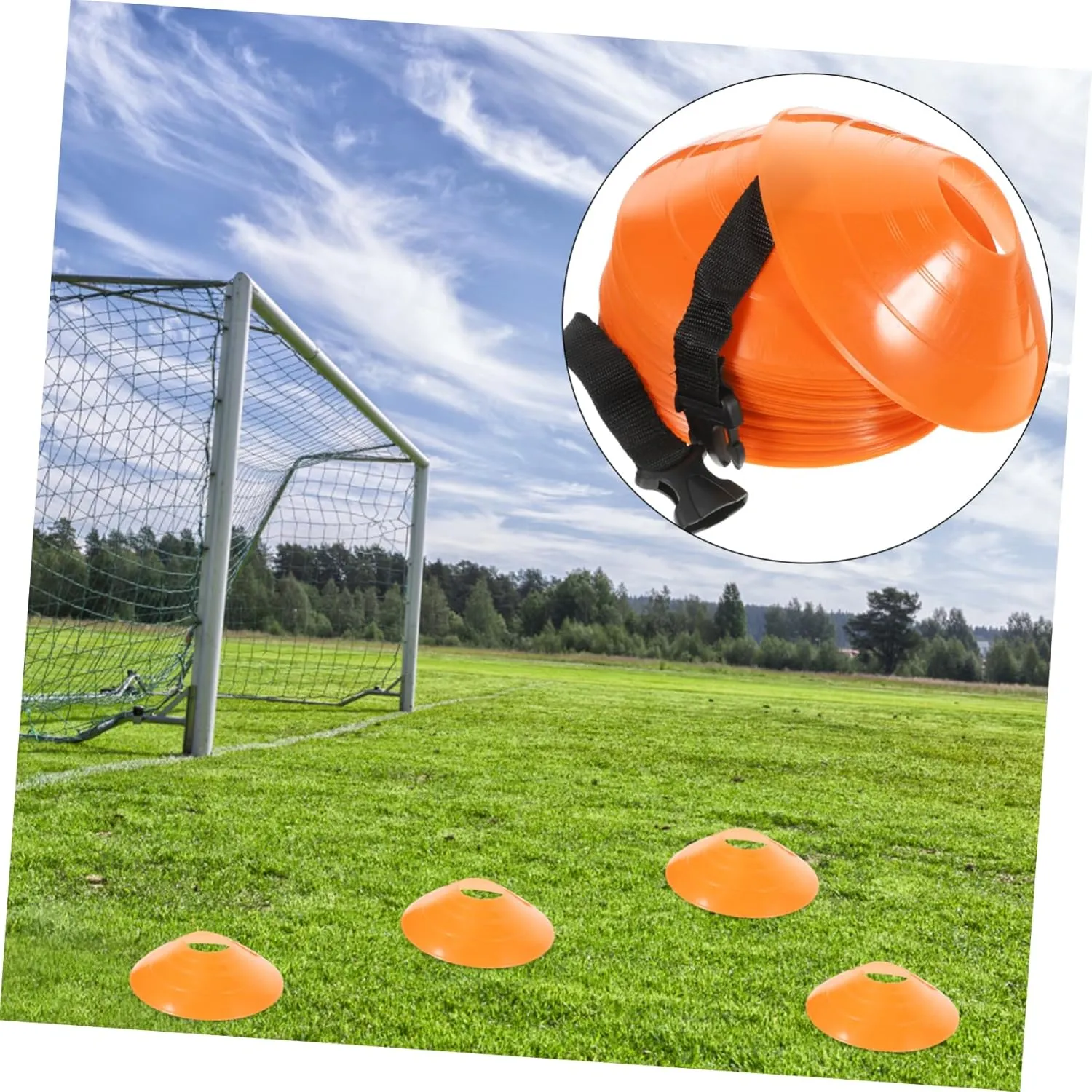 1 Set Equipment Football Training Soccer disc The Sign Mini Basketball disc Soccer Football Sports