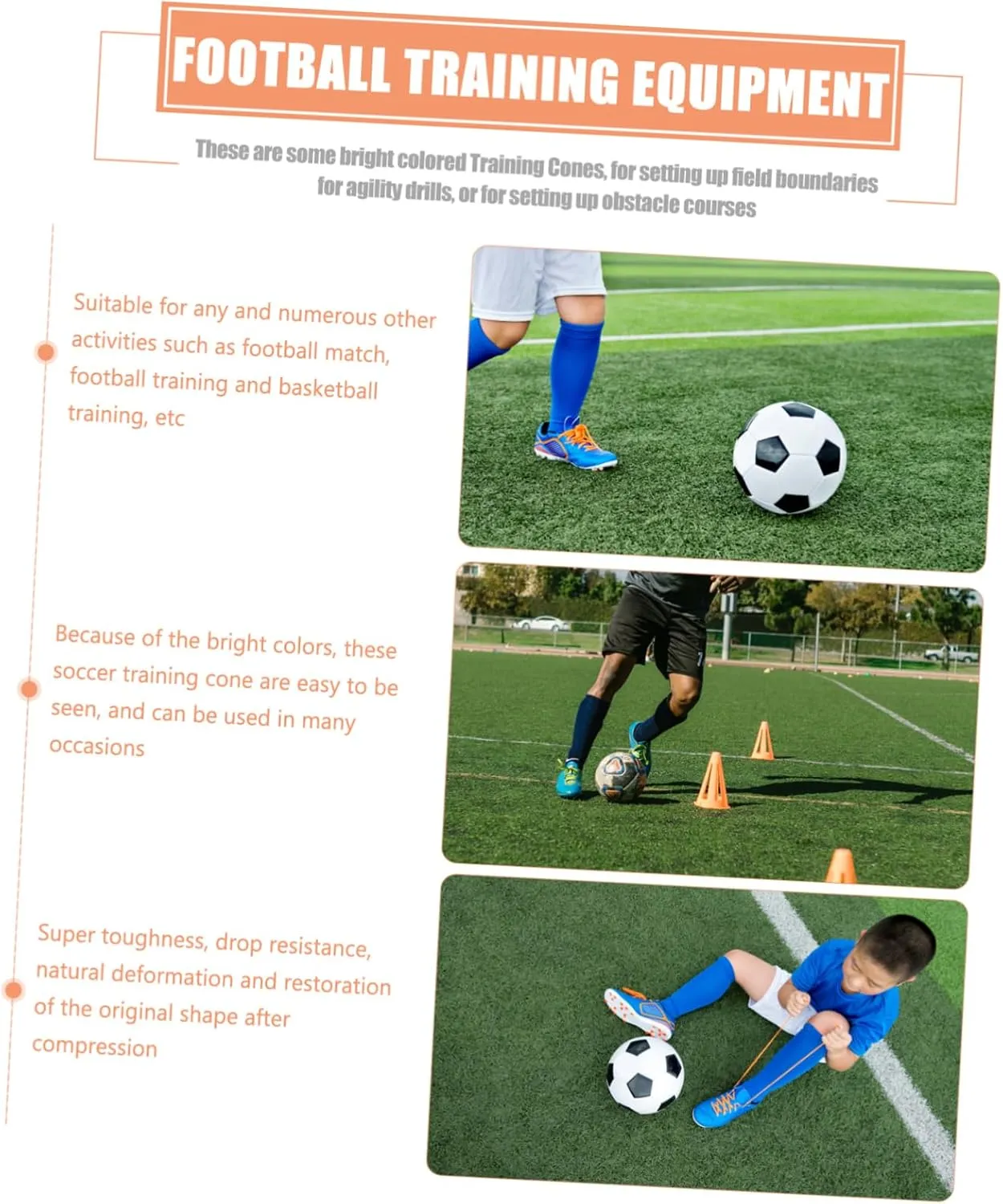 1 Set Equipment Football Training Soccer disc The Sign Mini Basketball disc Soccer Football Sports