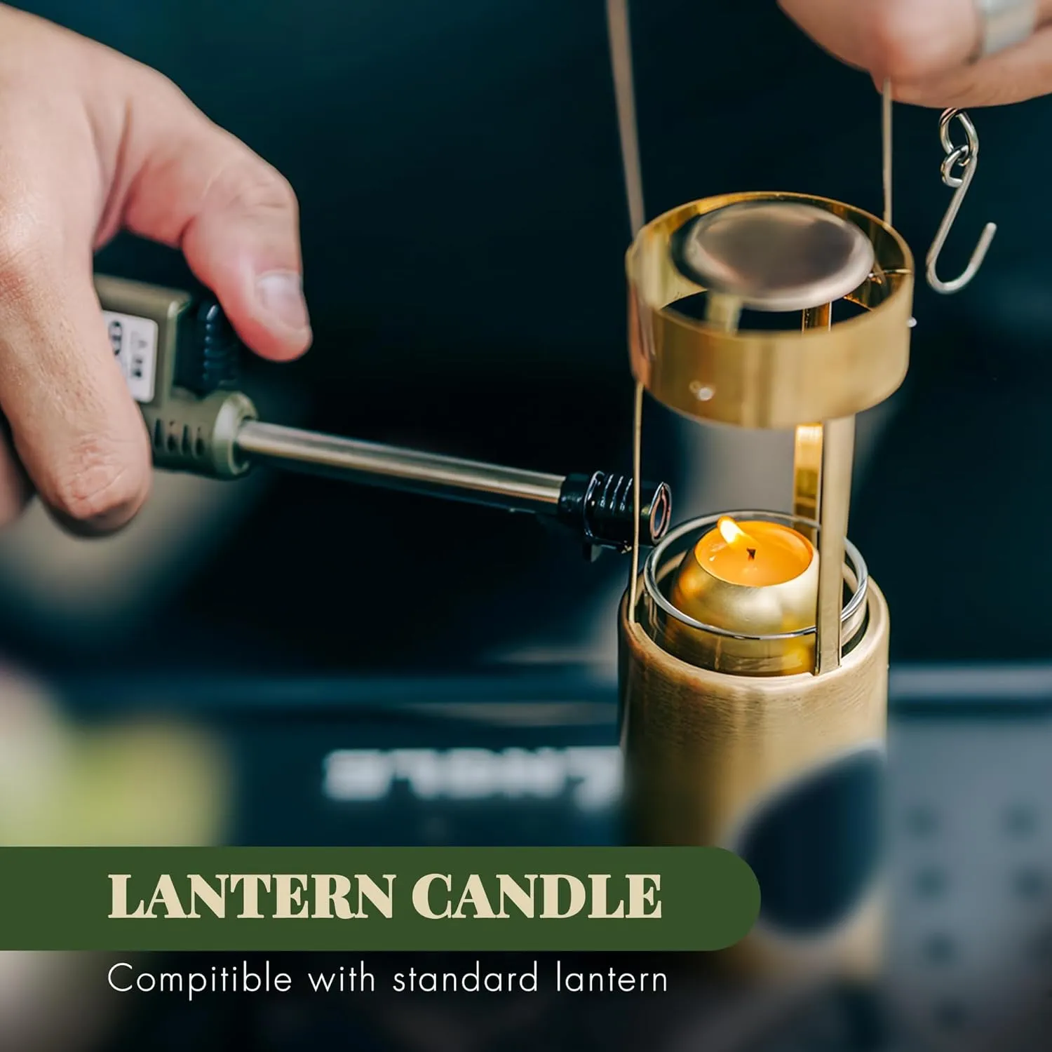 12-Hour Beeswax Lantern Candles for Emergency, 20 Packs, Natural Beeswax Candles for Outdoor, Camping, Survival, Power Outages, Compatible with Candle Lantern