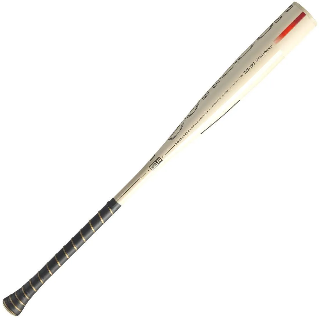 2023 Warstic Bonesaber (-3) BBCOR Baseball Bat: MBBSR23WH33