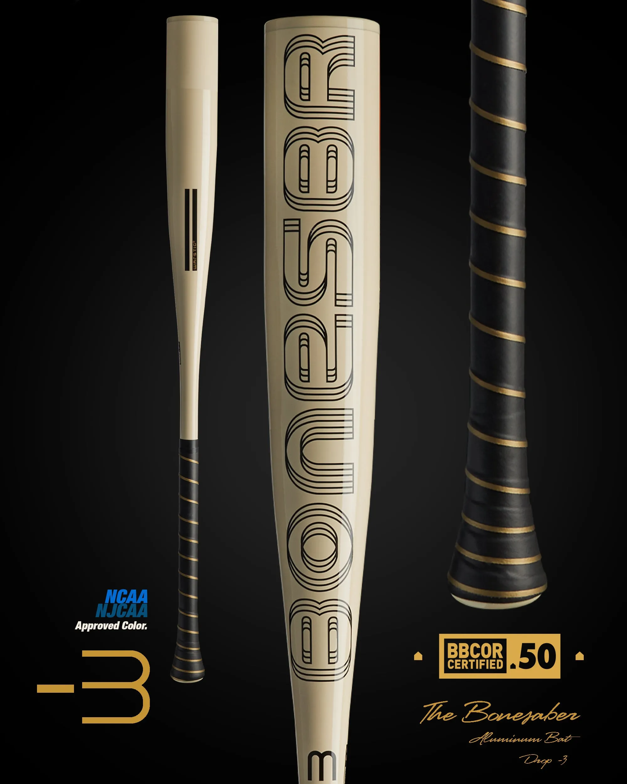 2024 BONESABER BBCOR METAL BASEBALL BAT