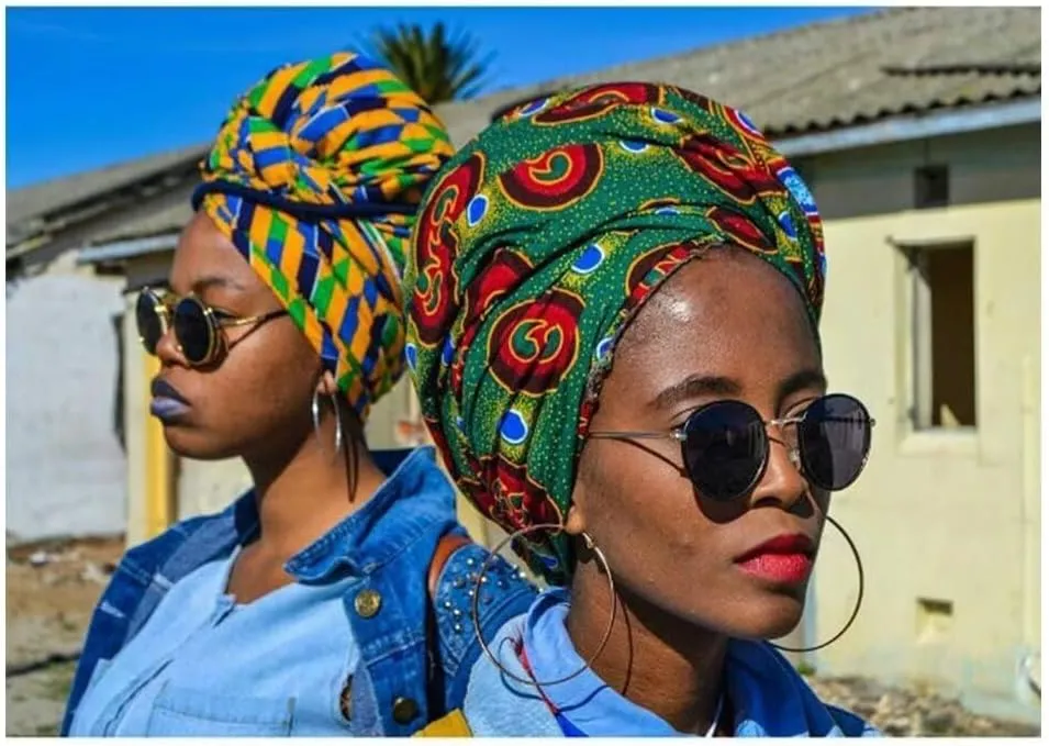 African Headwraps for Women Head Wraps Ankara Wrap Head Scarf