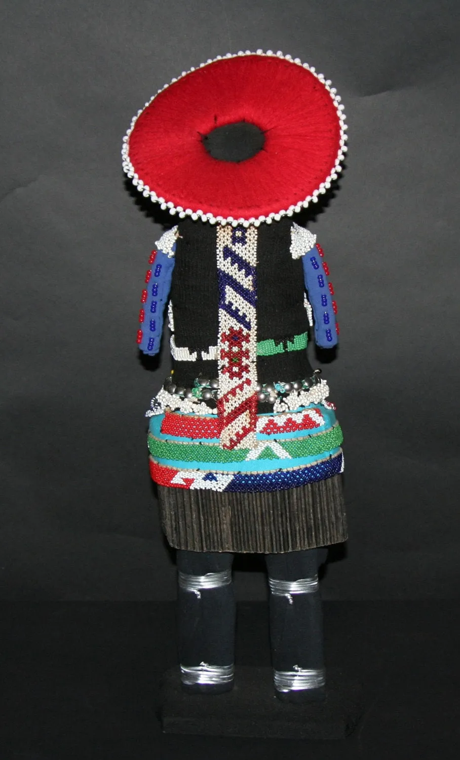 African Zulu Msinga Doll Collectible - Vintage