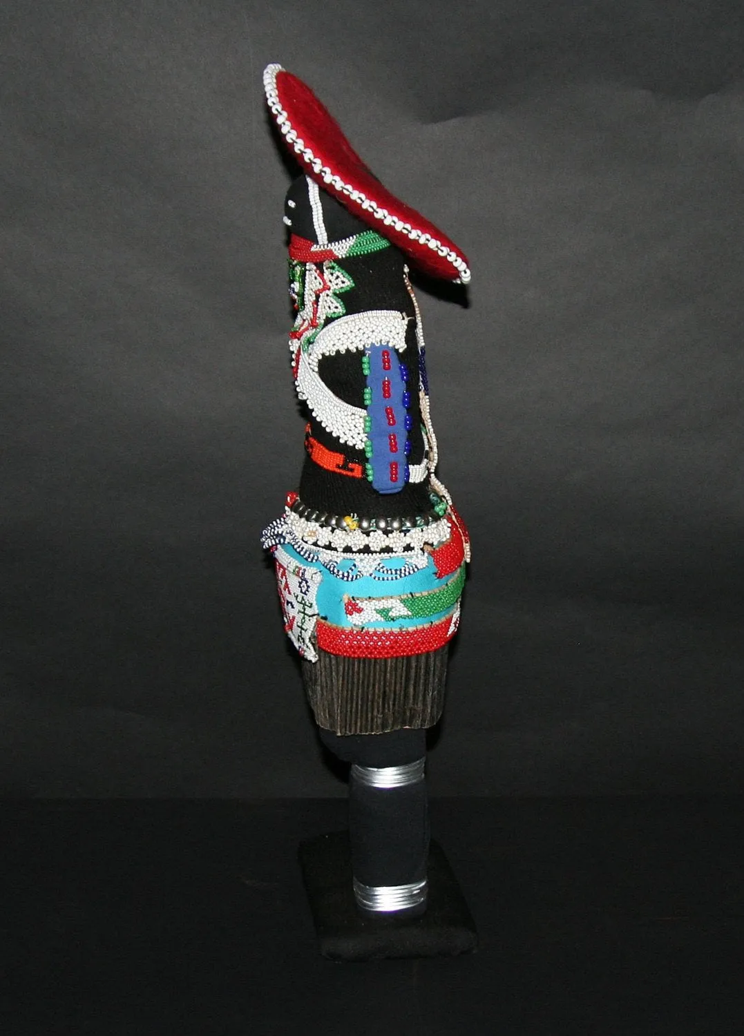 African Zulu Msinga Doll Collectible - Vintage