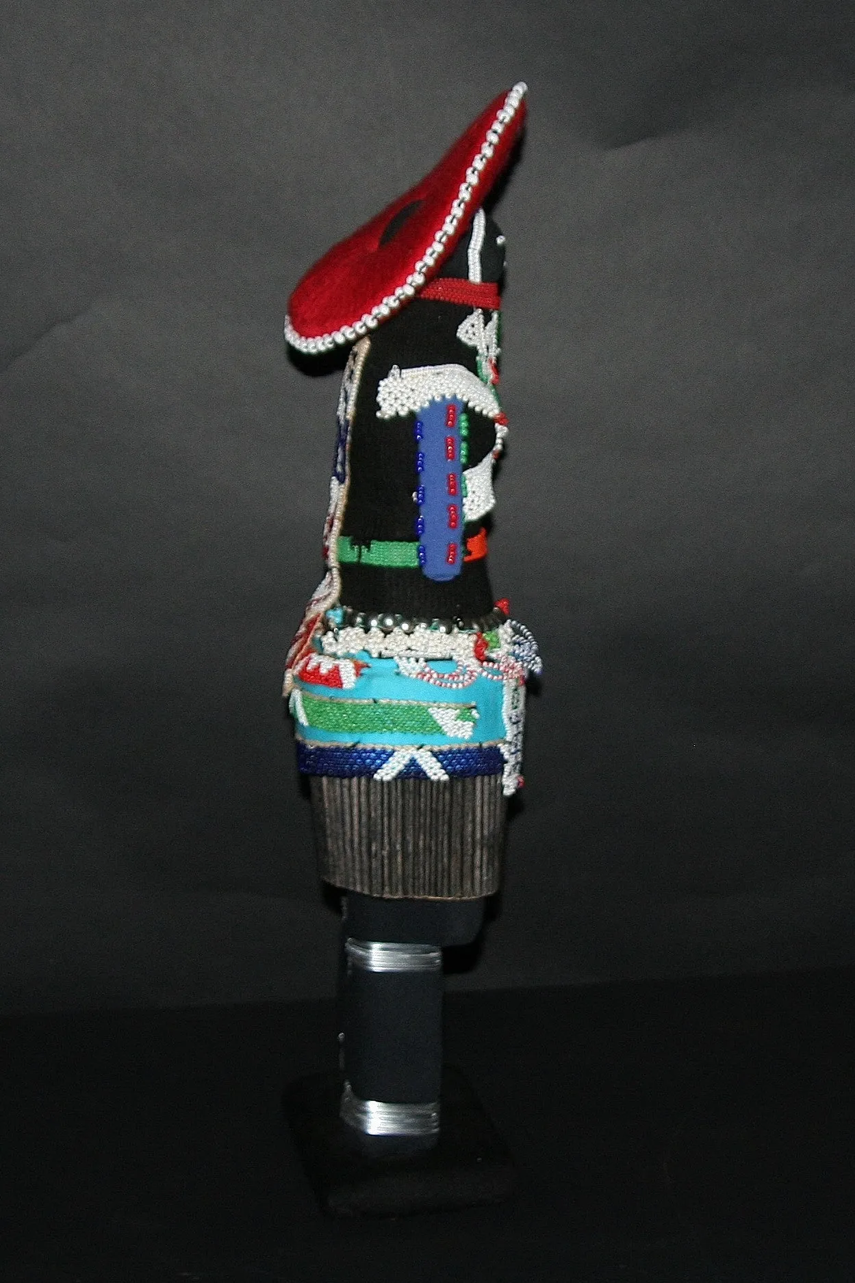 African Zulu Tribal Msinga Doll Collectible 22" H