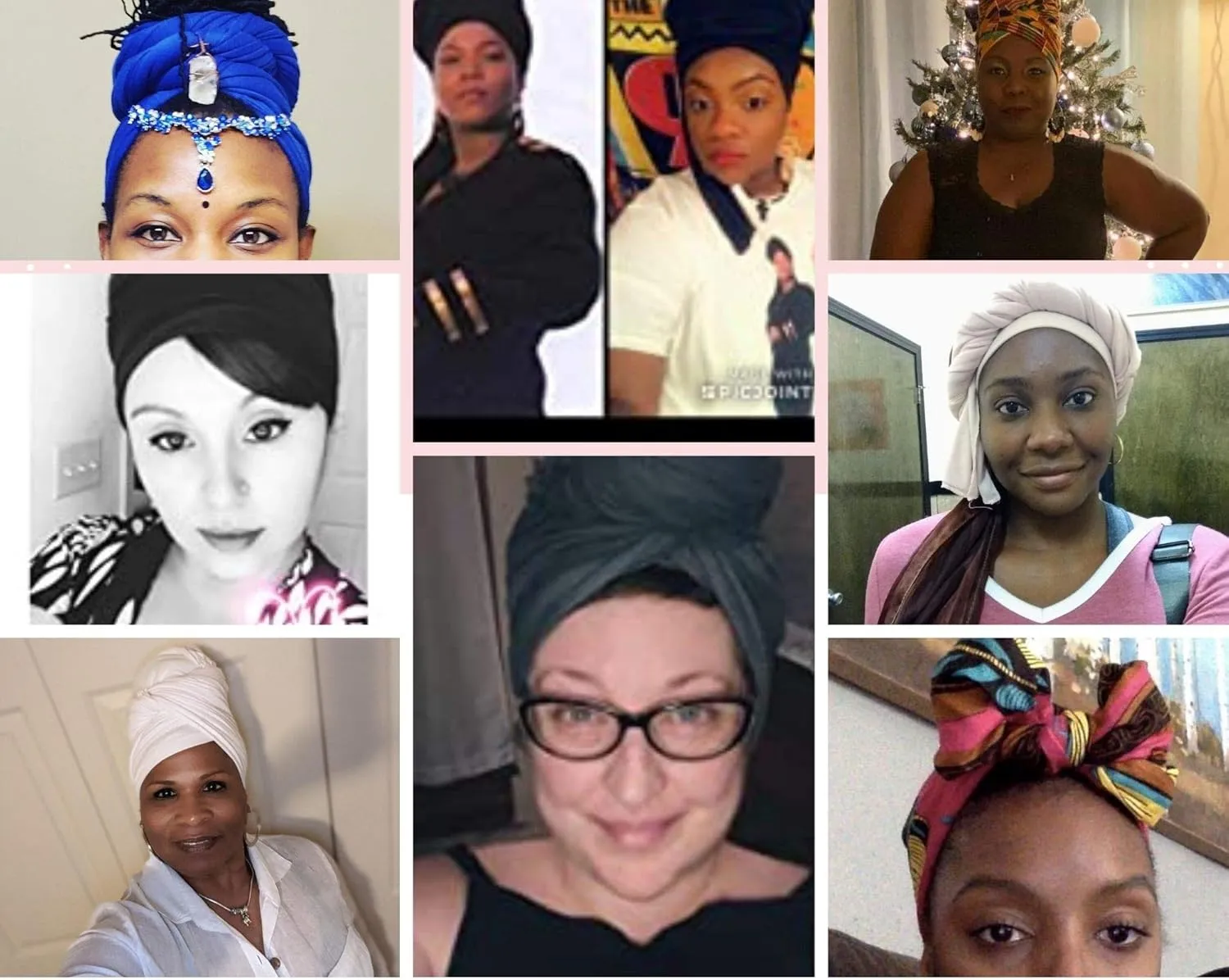 Ankara African Print Soft Headwraps Headband Long Hair Head Wrap Scarf Turban Tie Jersey Knit African head wraps