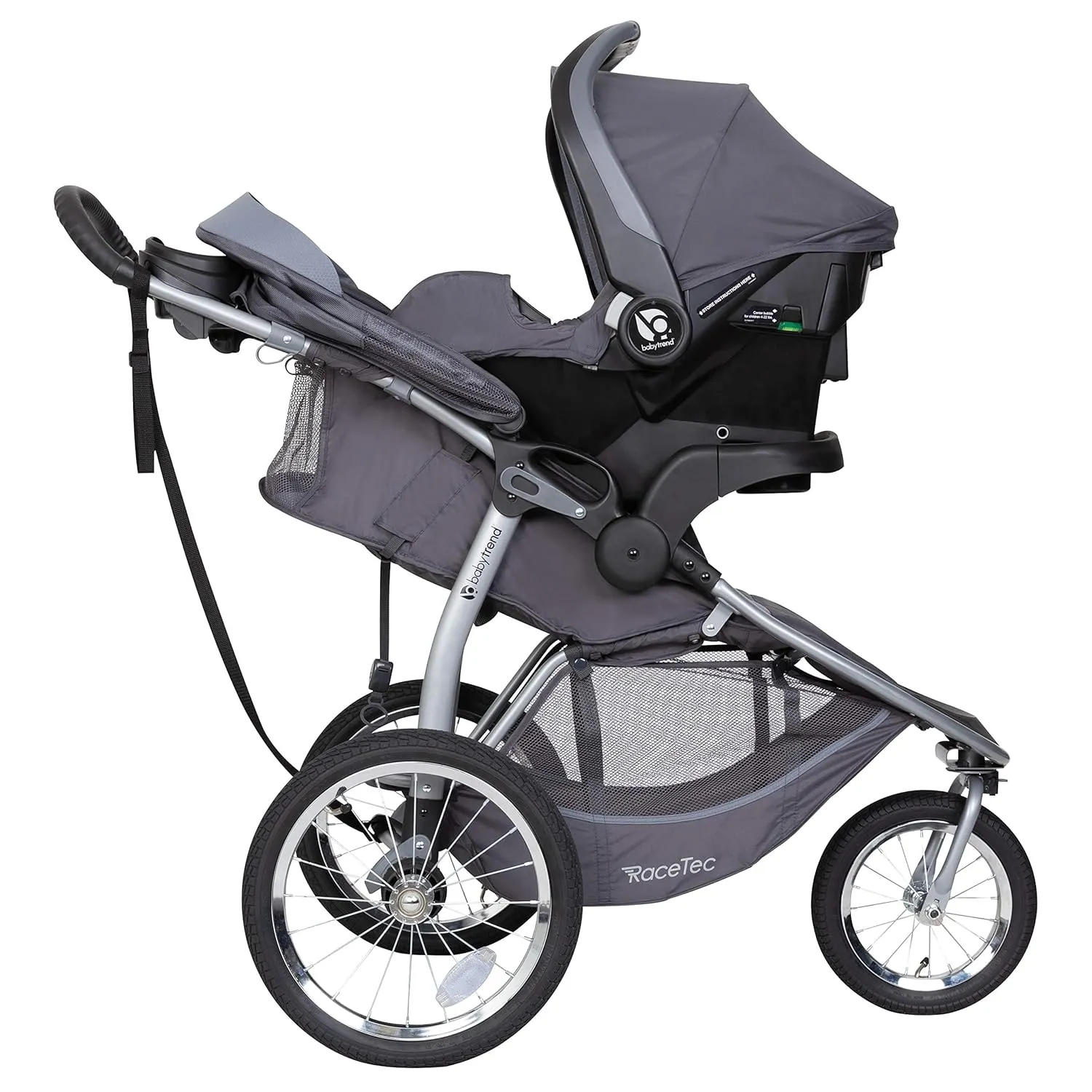 Baby Trend Expedition Race Tec Jogger, Ultra Grey
