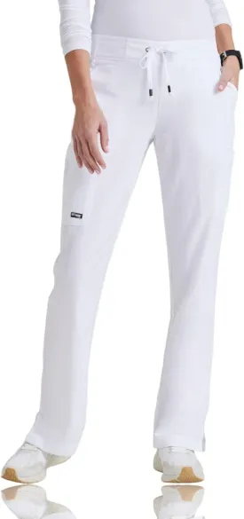 BARCO Grey's Anatomy Scrubs - Mia Scrub Pant for Women, Elastic Back Waist, Mid-Rise Shaped Leg Women's Scrub Pant