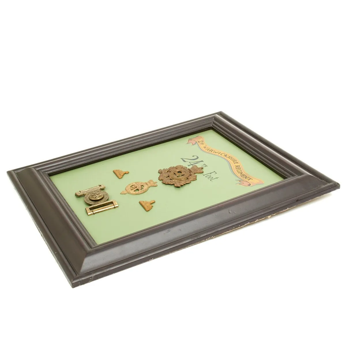 British Zulu War 2nd Warwickshire 24th Regiment of Foot Display Board