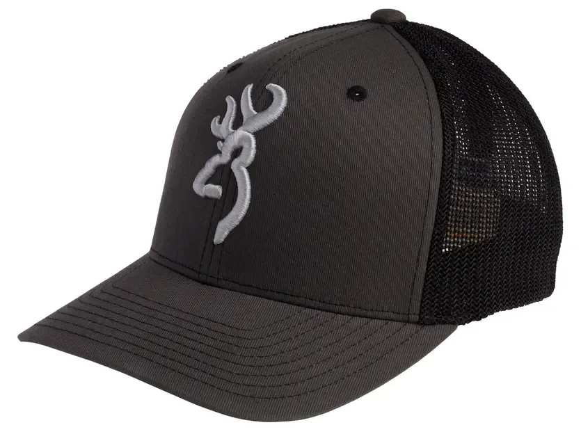 Browning Men's Colstrip Mesh Back Charcoal Cap
