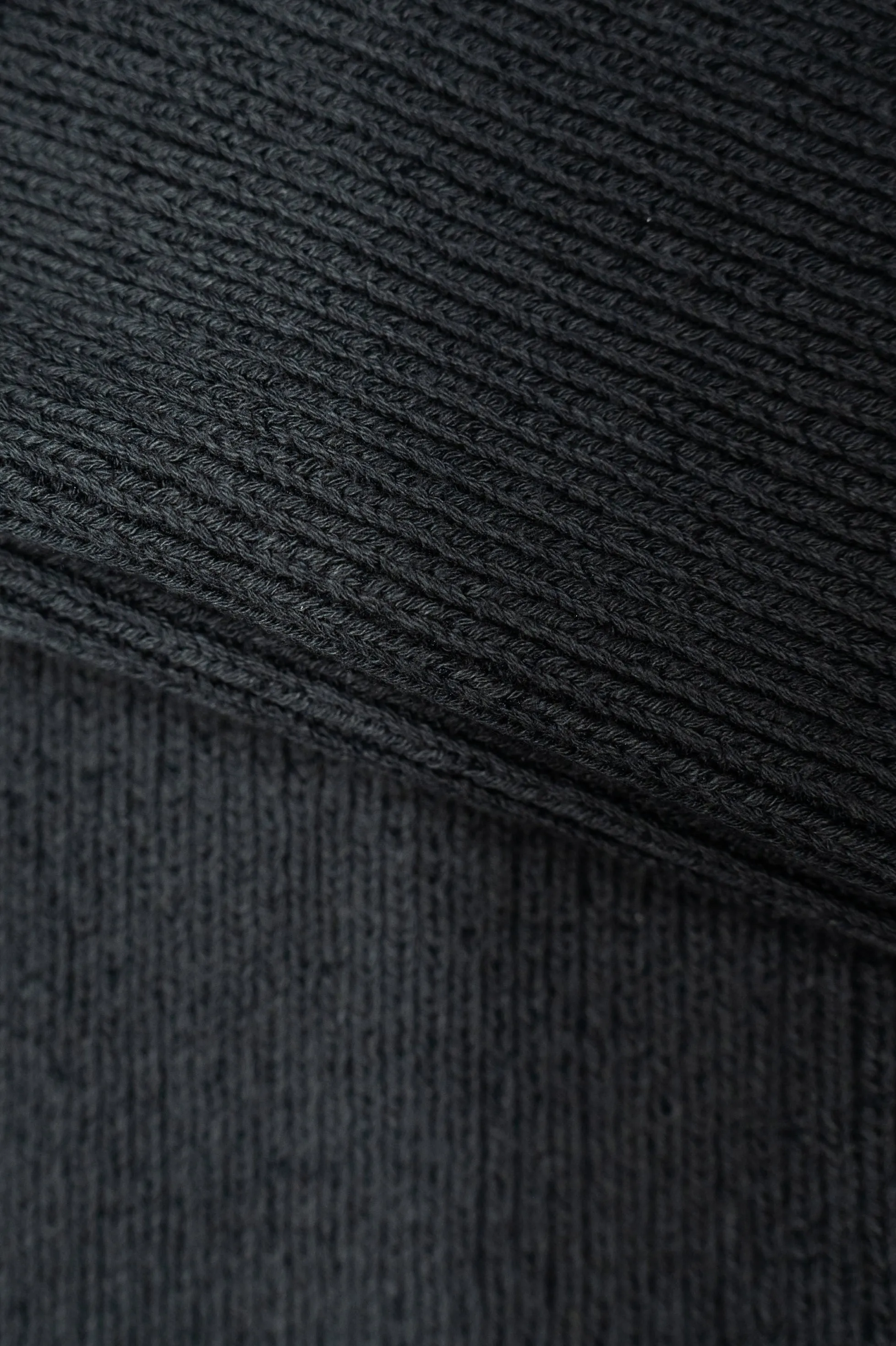 Casual Friday Dark Navy Ribbed Scarf