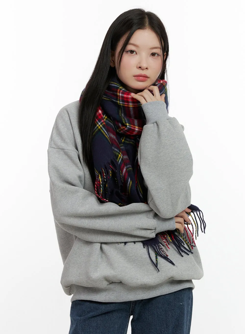 Checkered Scarf ON408
