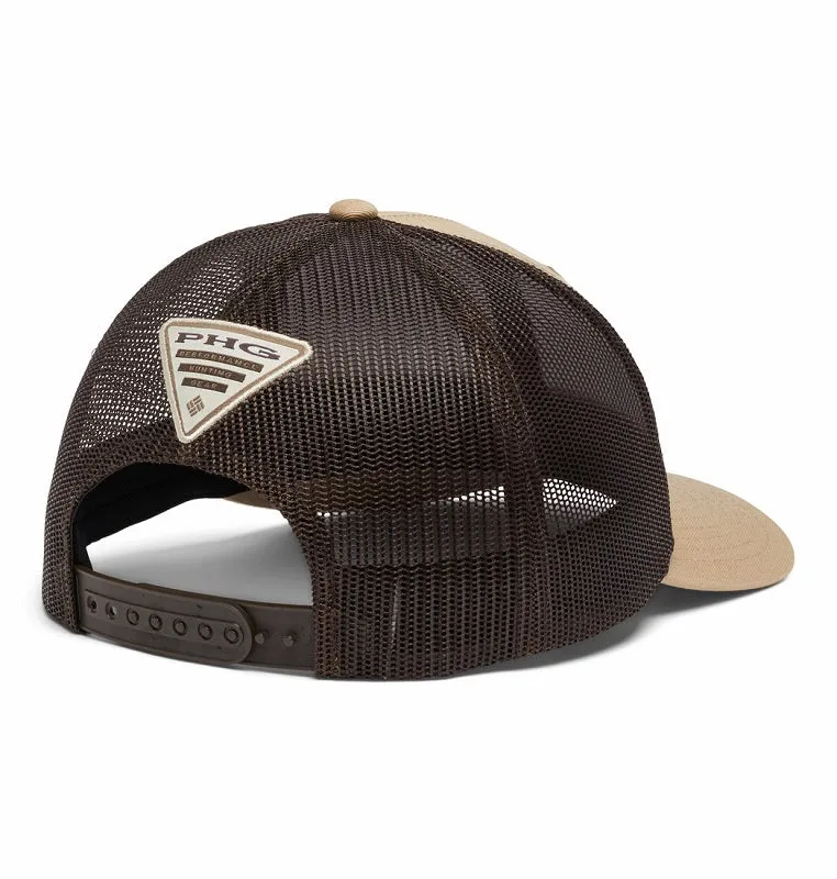 Columbia PHG Leather Game Flag Snap Back Hat