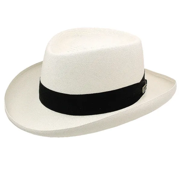 Dobbs Basino Shantung Straw Gambler