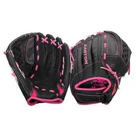 Easton ZFXFP1150-Black/Pink-Right Hand-11.5in Fast Pitch Glove
