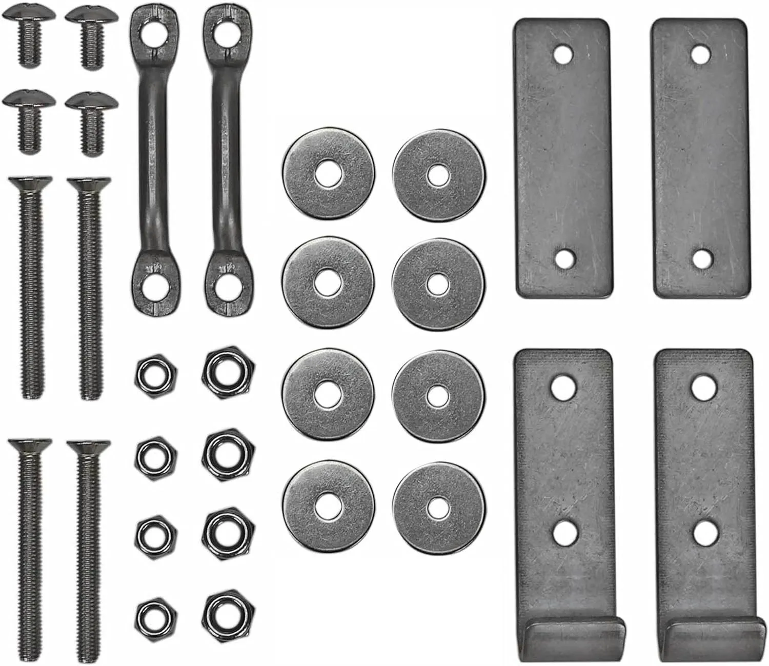 Extreme Max 3005.4089H J-Hooks & Footman Loops for Compact Folding Pontoon Ladder (3005.4089)