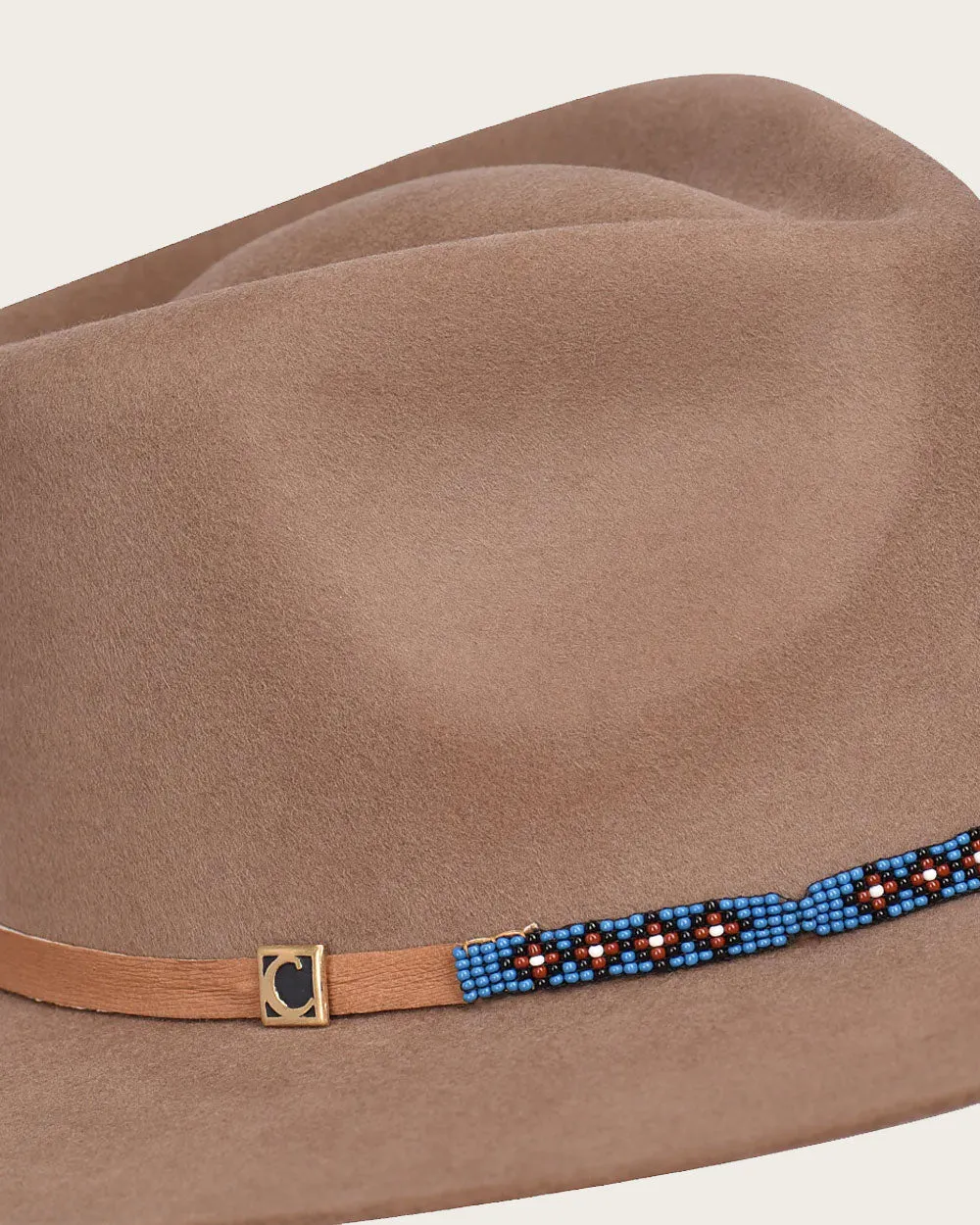 Fawn fur hat