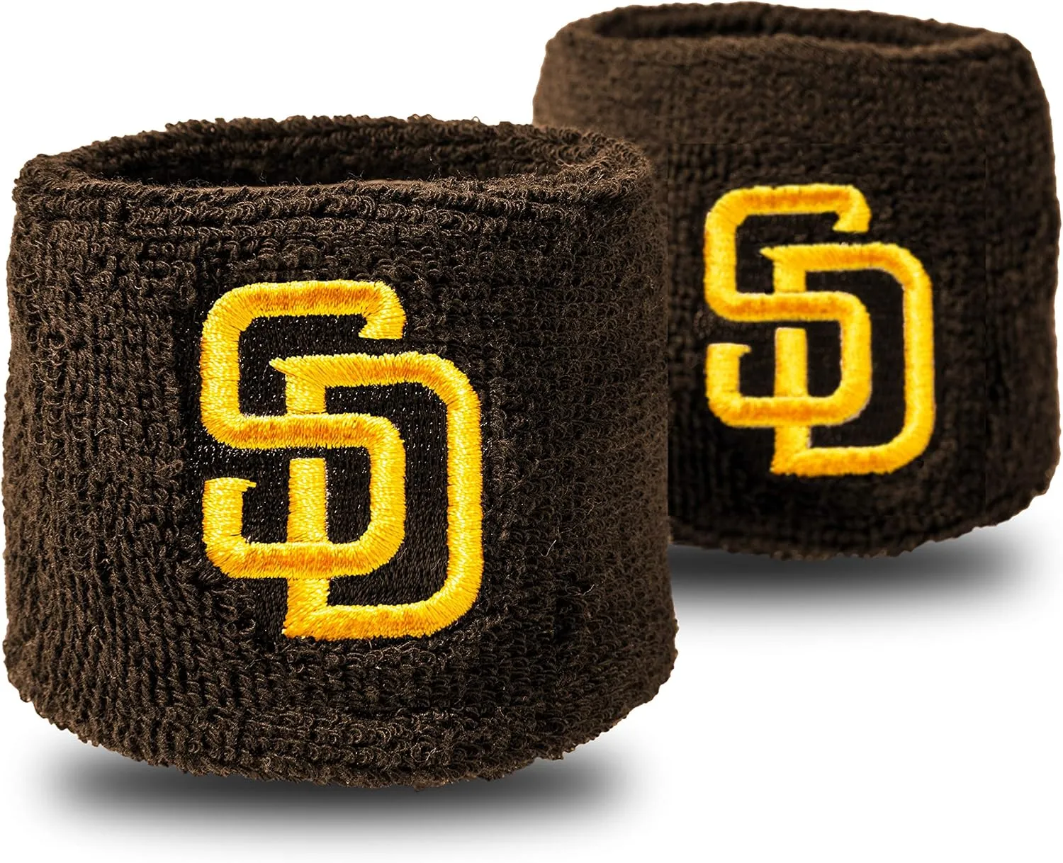 Franklin Sports MLB Team Licensed Baseball Wristbands - MLB Team Logo Sweat Wristbands - Great for Costumes   Uniforms - Pair