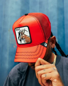 Goorin Bros Cherry Goat Trucker Hat