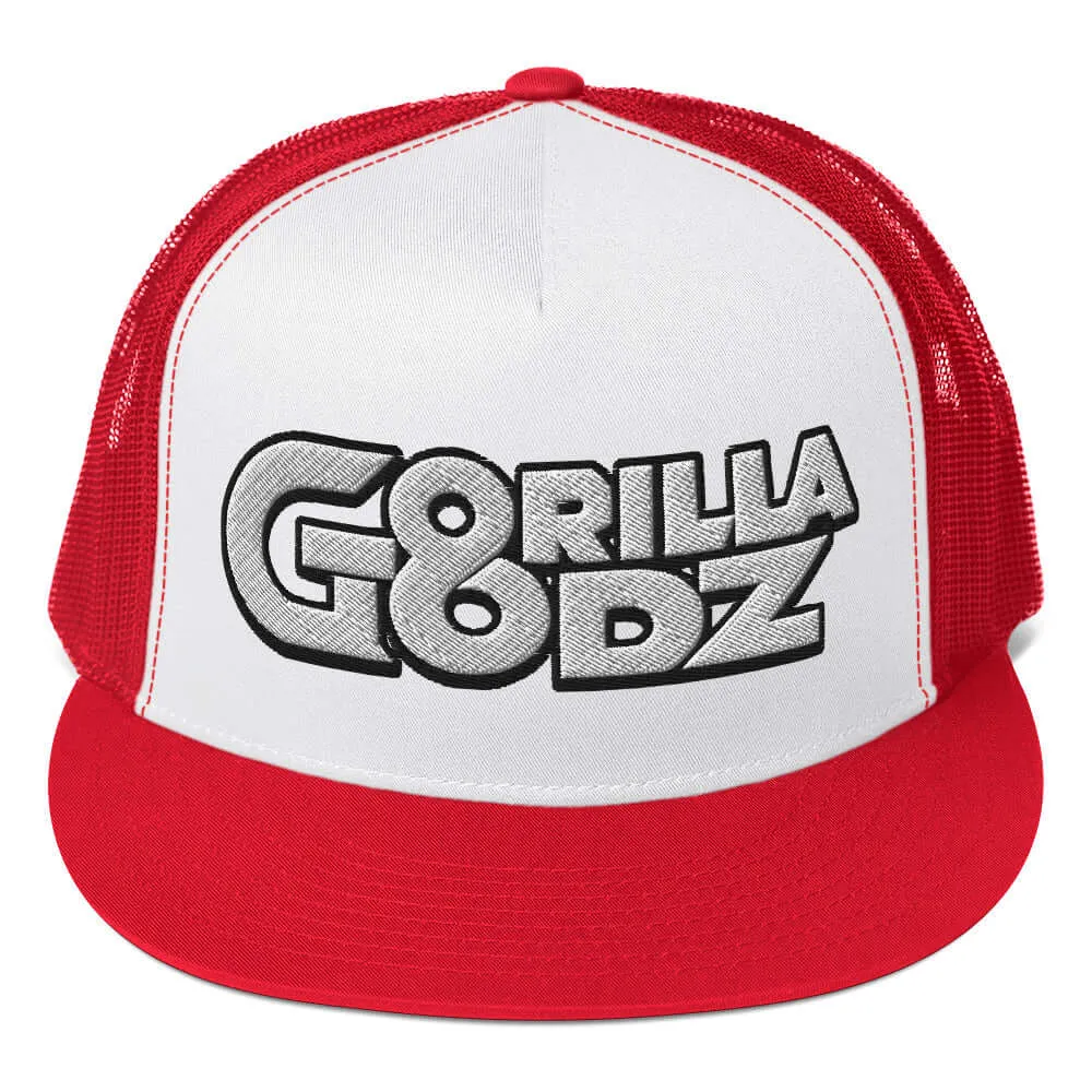 Gorilla Godz Modern Logo Trucker Cap
