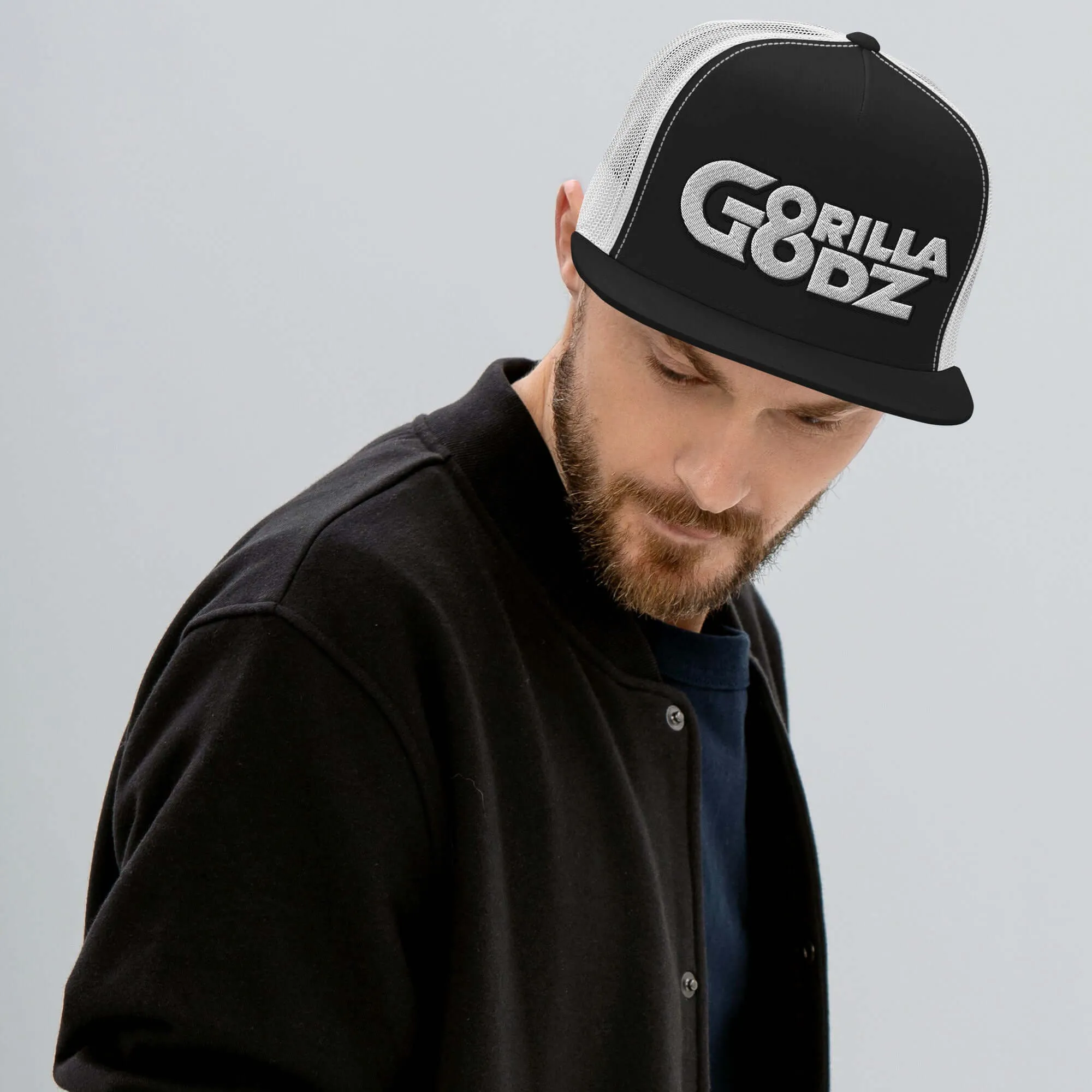 Gorilla Godz Modern Logo Trucker Cap