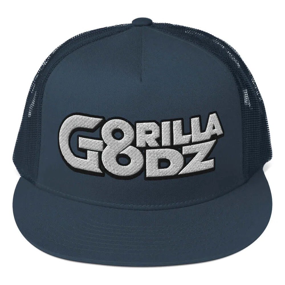 Gorilla Godz Modern Logo Trucker Cap