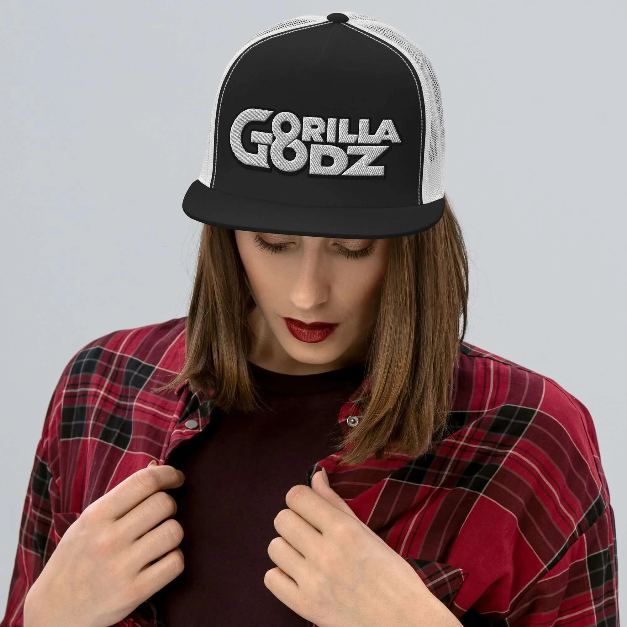Gorilla Godz Modern Logo Trucker Cap