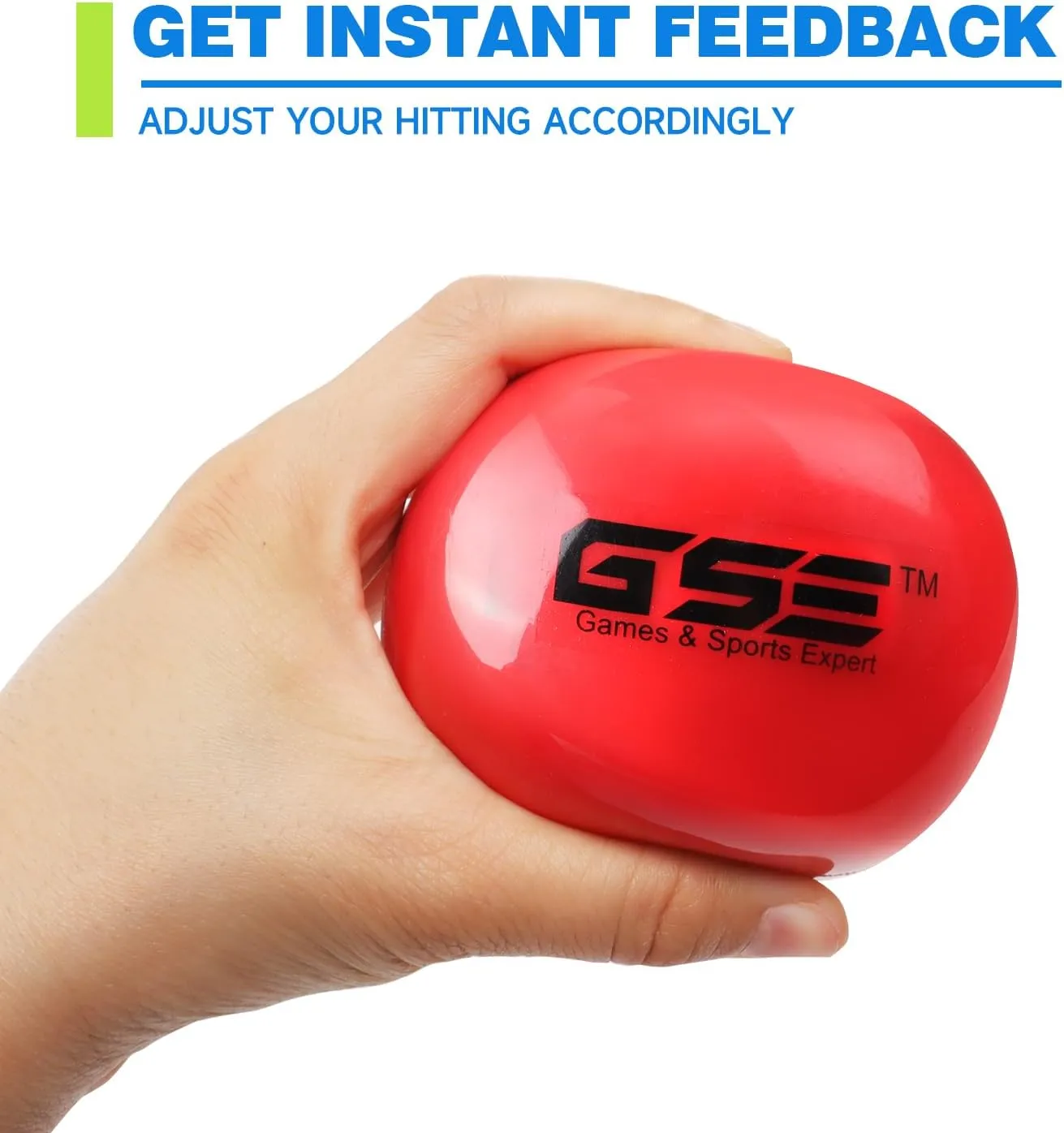 GSE Games & Sports Expert 3" Weighted Baseballs, Training Baseballs for All Skill Levels. Weighted Softballs for Outdoor Pitching, Batting, Throwing, and Catching Practice.(12oz/14oz/16oz/18oz Choice)