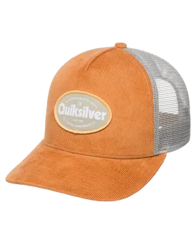 Happy French Hours Trucker Cap in Bran