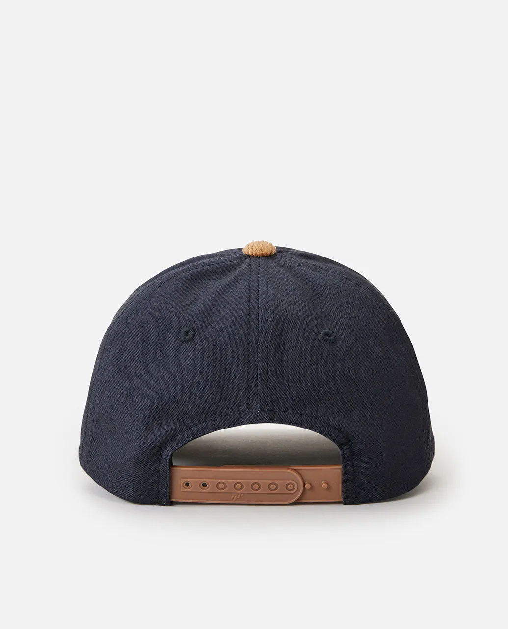 Heritage Oval Snap Back Cap - Black/Tan