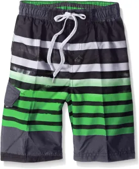 Kanu Surf Boys' Reflection Quick Dry UPF 50  Beach Swim Trunk