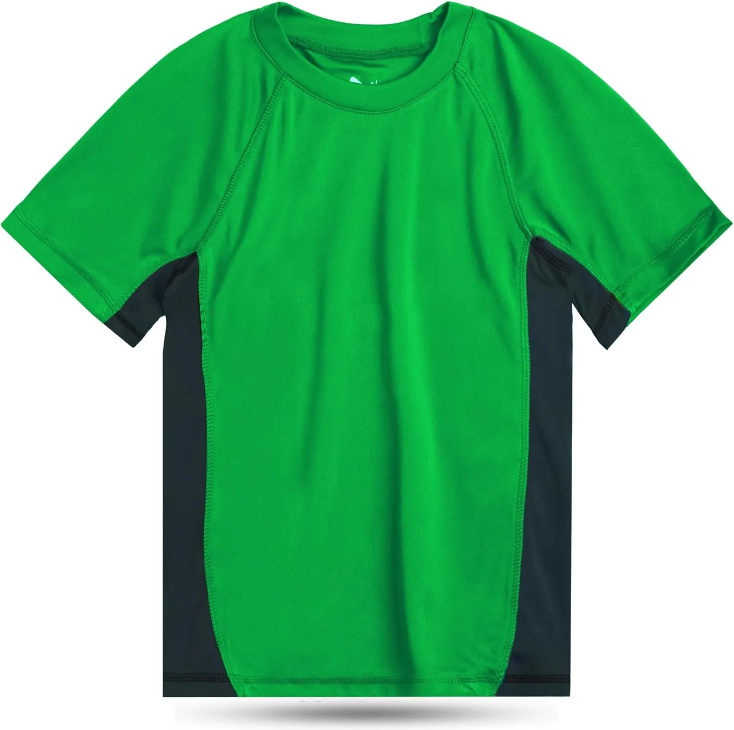 Kanu Surf Boys' Short Sleeve UPF 50 Rashguard Swim Shirt