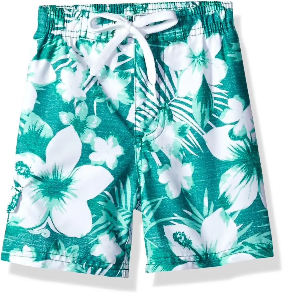 Kanu Surf Line Up Boys Swim Trunks with UPF 50  Sun Protection - Quick Dry Boys Swimsuit
