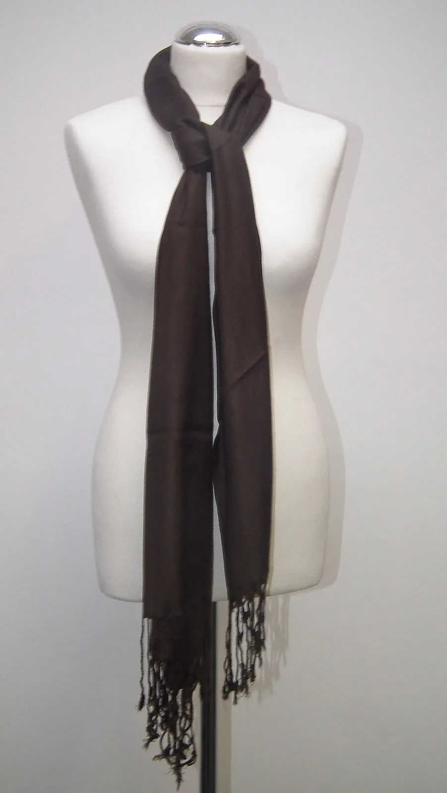 Ladies Pashmina Pashmeena Shawl Hijab Scarf Many colours Wrap stole M415 Mtex