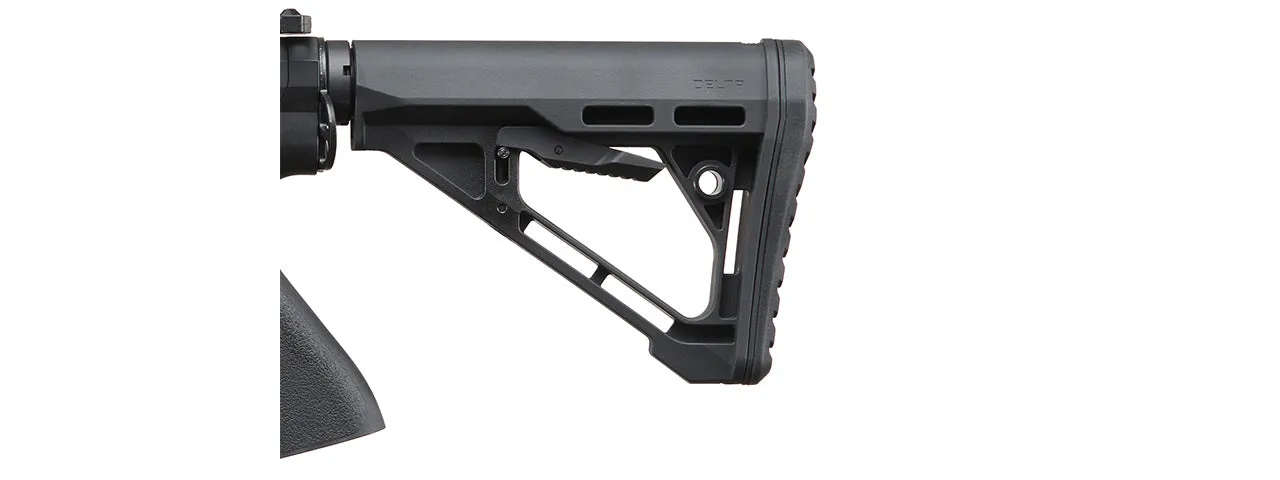 Lancer Tactical Airsoft Rifle Gen 4 Predator 13" Carbine AEG w/ Aster II Bluetooth ETU (Black)