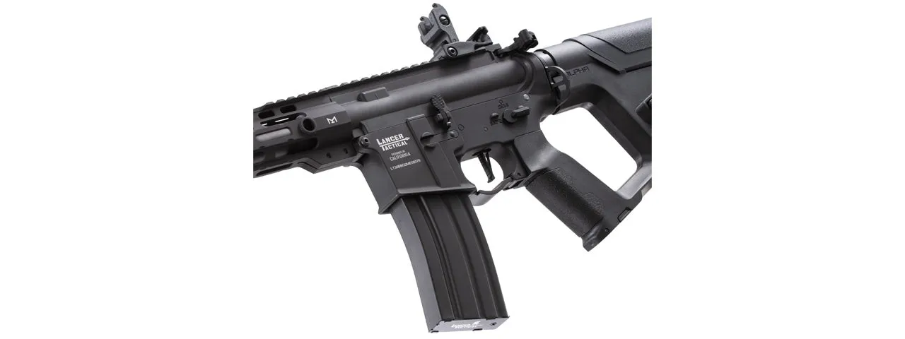 Lancer Tactical Enforcer Blackbird AEG Rifle w/ Alpha Stock [HIGH FPS] (BLACK)