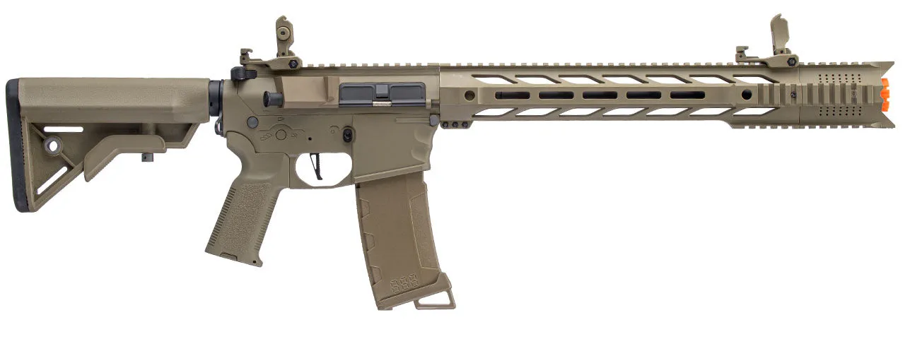 Lancer Tactical Gen 3 Interceptor SPR Airsoft M4 AEG Rifle (Color: Tan)