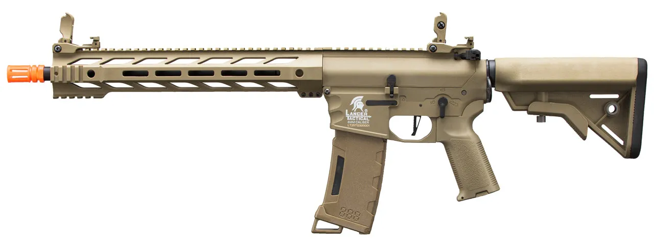 Lancer Tactical Gen 3 Interceptor SPR Airsoft M4 AEG Rifle (Color: Tan)