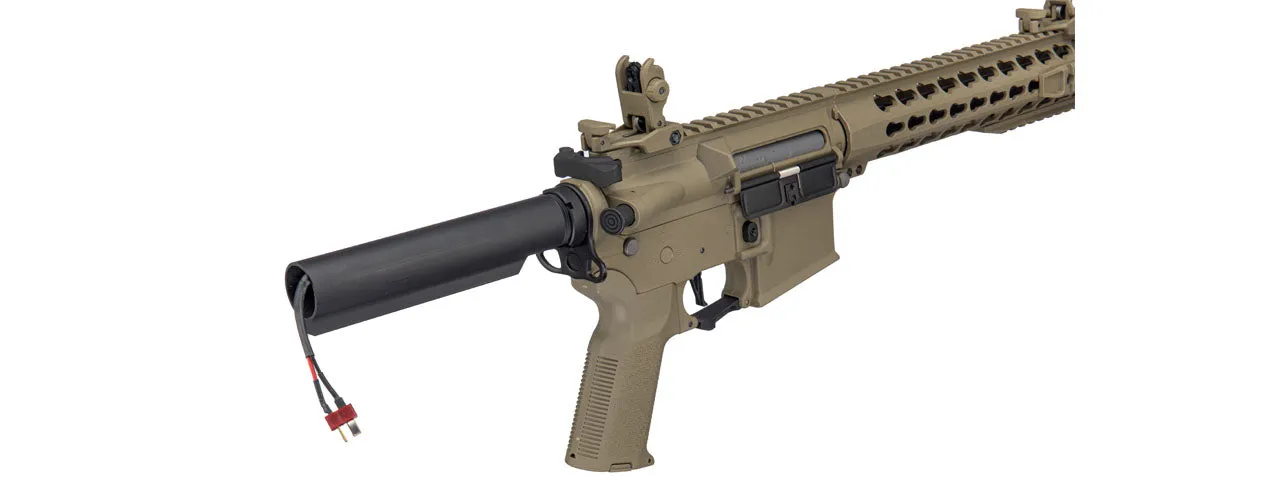 Lancer Tactical Gen 3 Interceptor SPR Airsoft M4 AEG Rifle (Color: Tan)