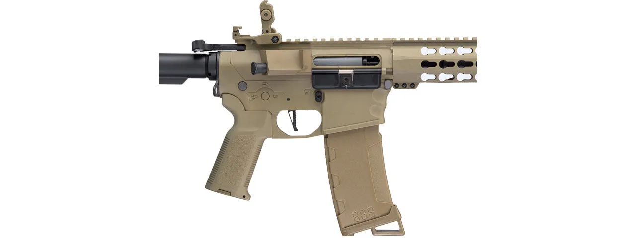 Lancer Tactical Gen 3 Interceptor SPR Airsoft M4 AEG Rifle (Color: Tan)