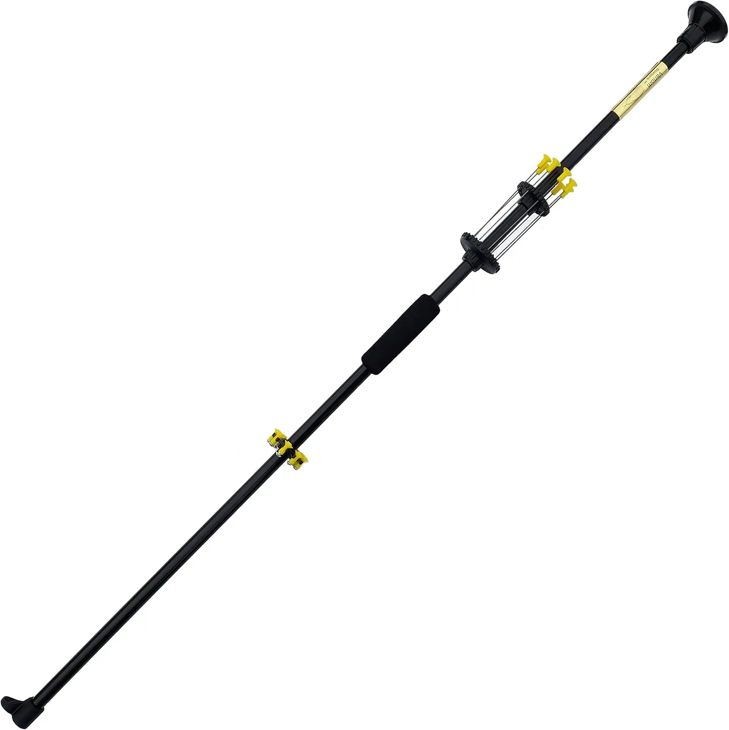 Made in USA 36" 1 Piece Velocity .40c Blowgun Black Blue Green Red and Urban 12 Darts and 8 Stunner's with Exclusive Tactical Peep Sight by Venom Blowguns