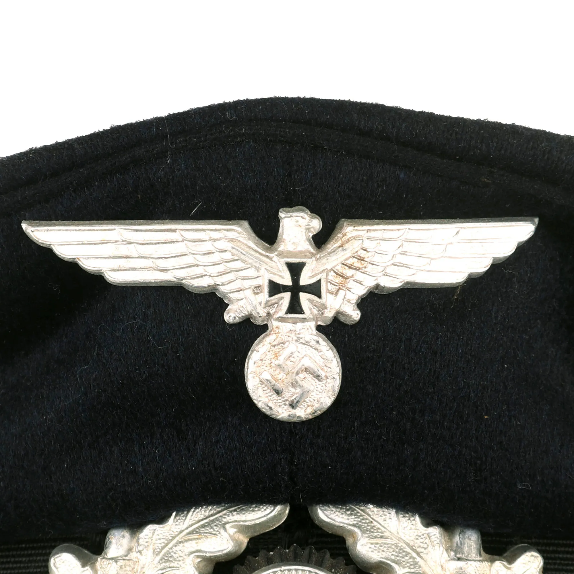 Original German Pre WWII DRKB Kyffhäuser Veterans Association Officers Visor Cap with Soldatenbund Eagle - size 53