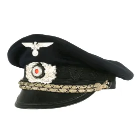 Original German Pre WWII DRKB Kyffhäuser Veterans Association Officers Visor Cap with Soldatenbund Eagle - size 53
