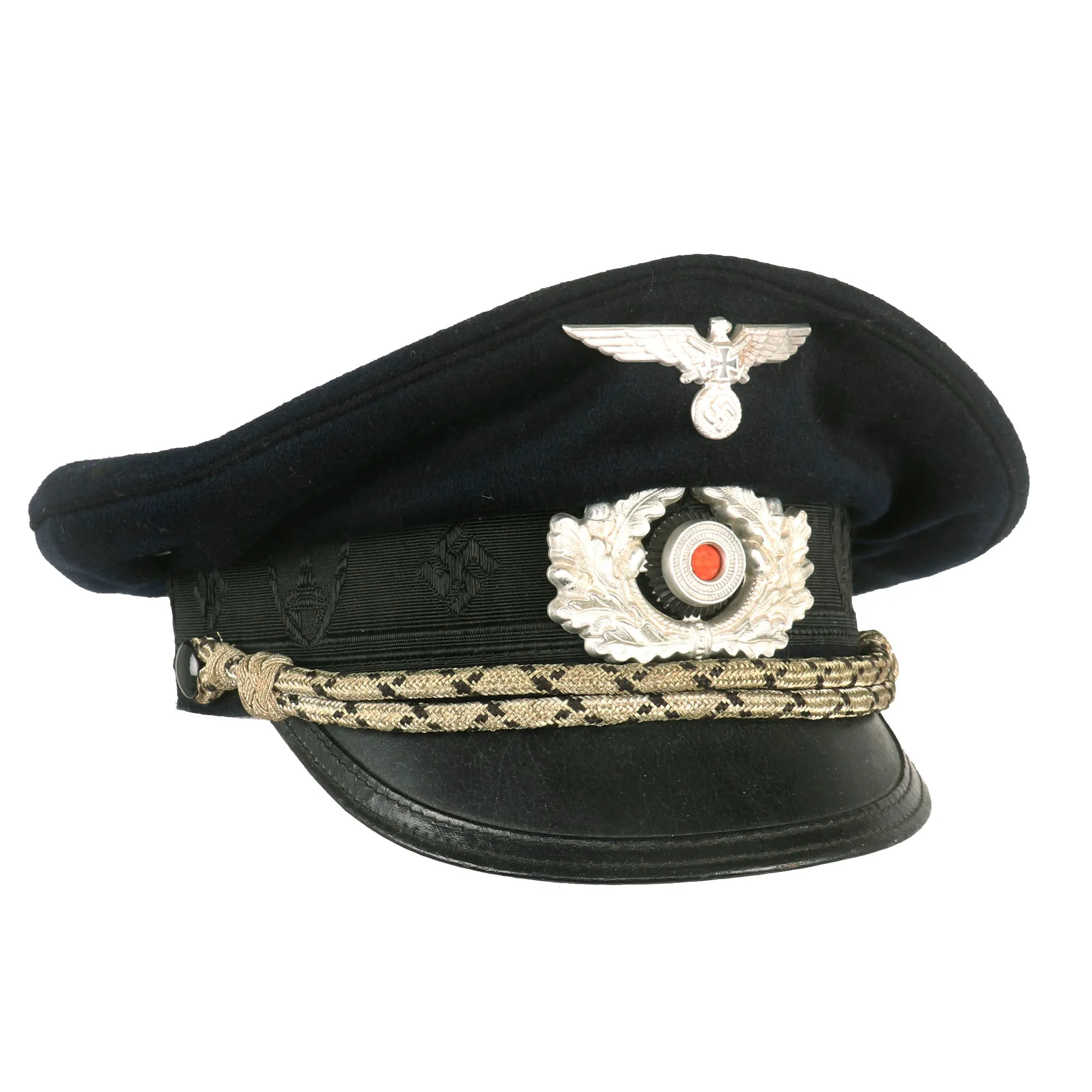 Original German Pre WWII DRKB Kyffhäuser Veterans Association Officers Visor Cap with Soldatenbund Eagle - size 53