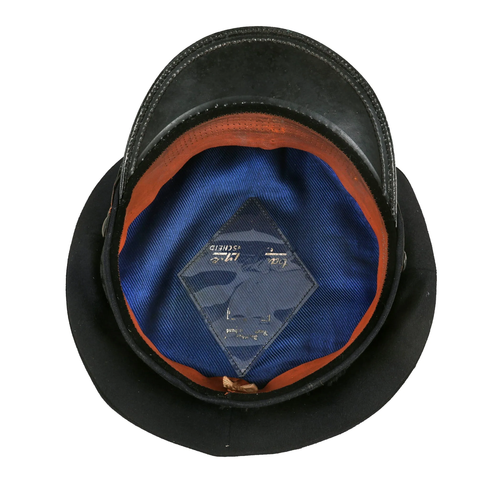Original German WWII Early DRKB National Socialist State Veterans Association Visor Cap by Carl Happe - size 57cm