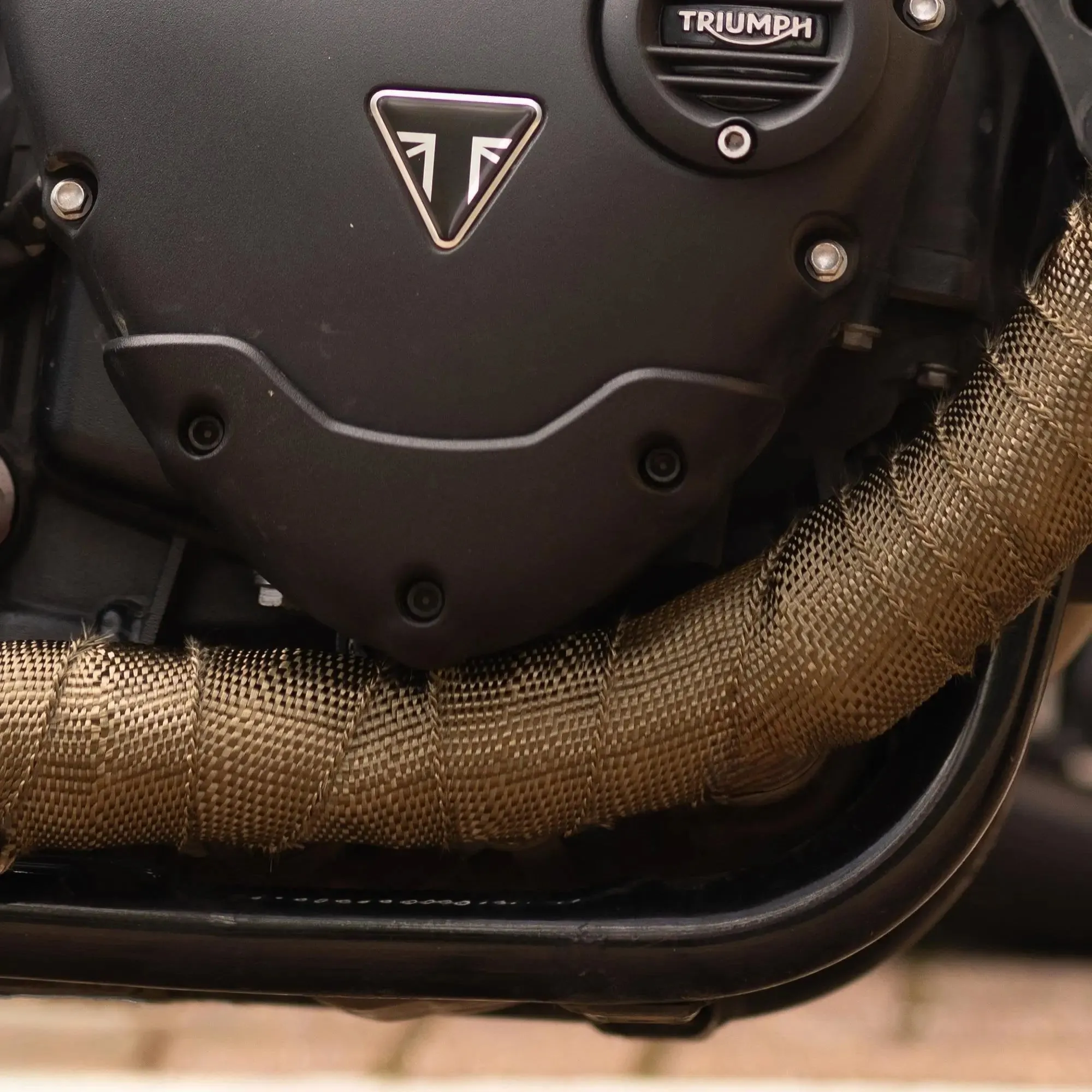 Oxford Exhaust Wrap Titanium
