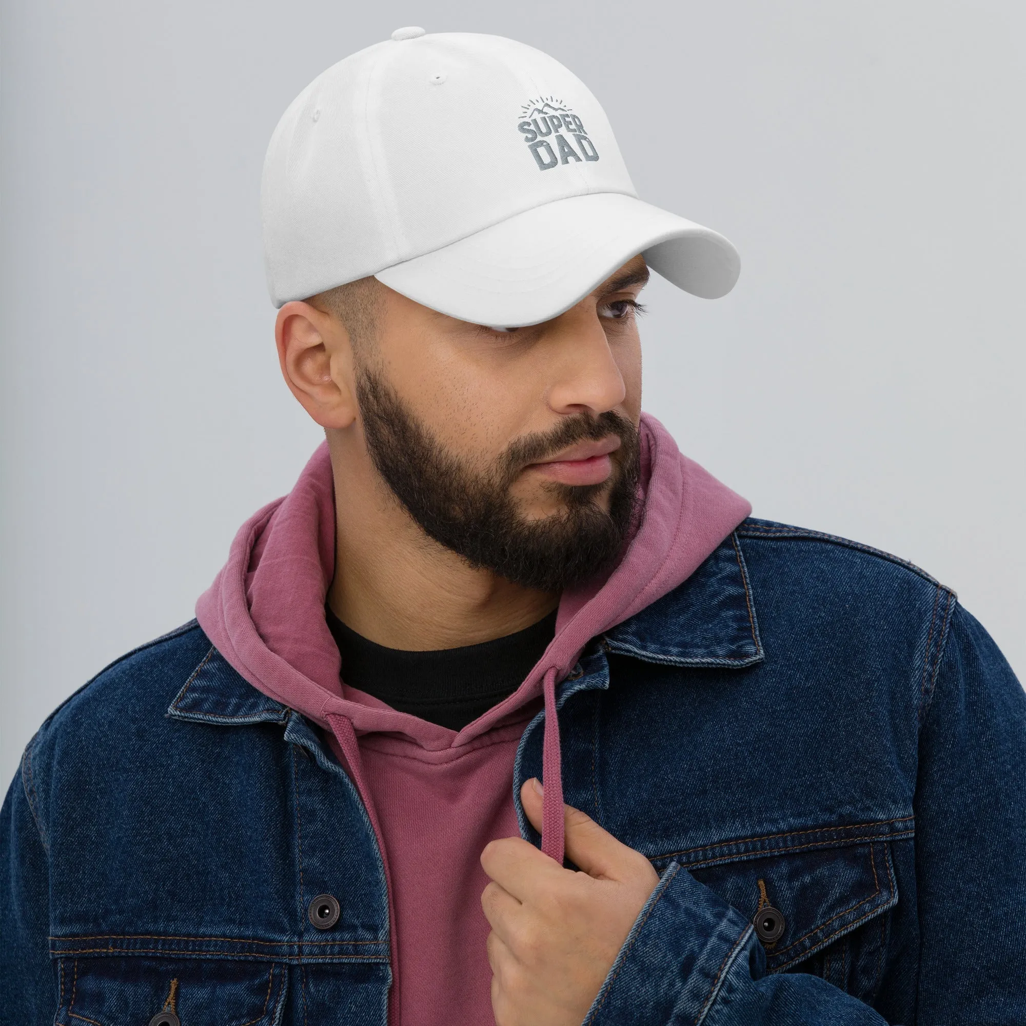 Peak Performance Super Dad Mountains Embroidered Dad Hat, lioness-love