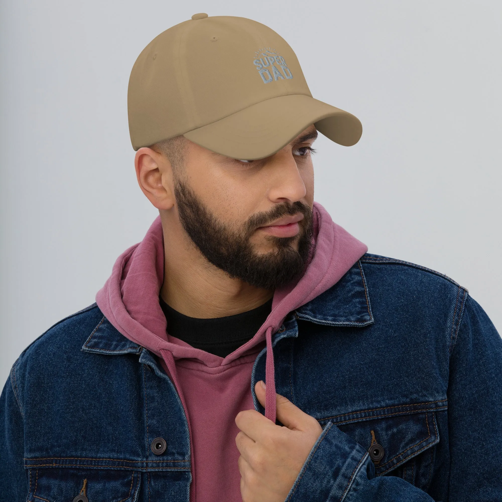 Peak Performance Super Dad Mountains Embroidered Dad Hat, lioness-love