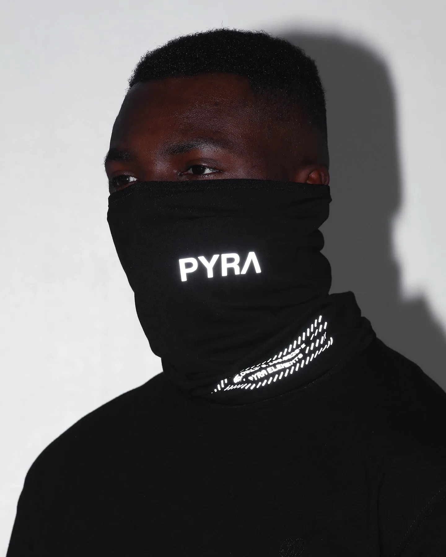 PYRA Men's Elements Face Guard Black