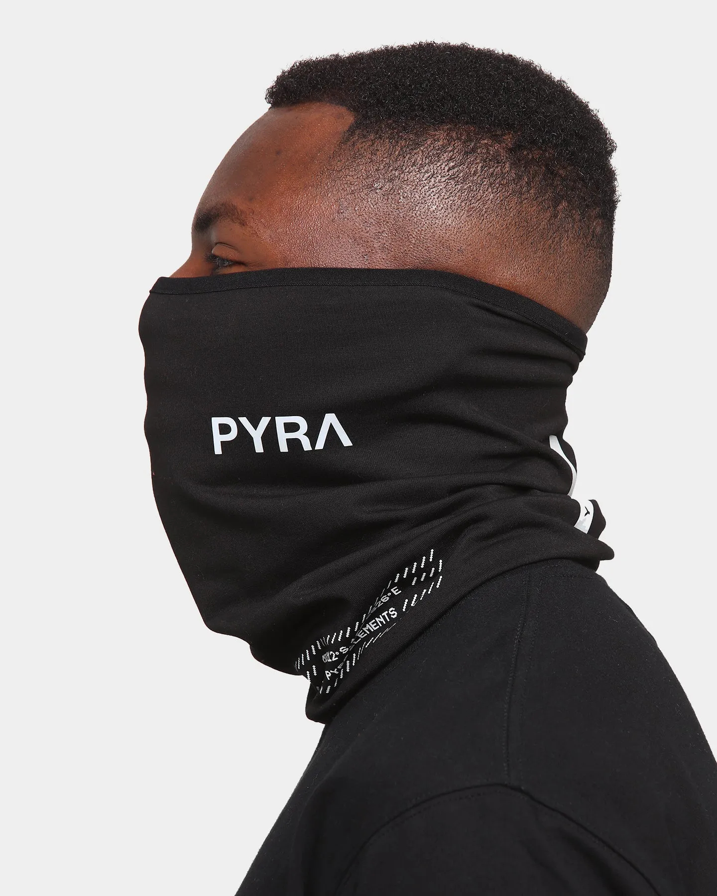 PYRA Men's Elements Face Guard Black